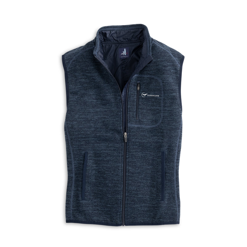 Airshare-Women's Coastal Front Zip Vest - Twilight
