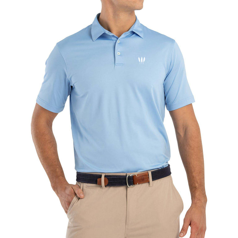 Te Arai -Birdie PREP-FORMANCE Jersey Polo -Gulf Blue