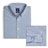 Brunswick Lacrosse Alumni Button Down Shirt - Pacific