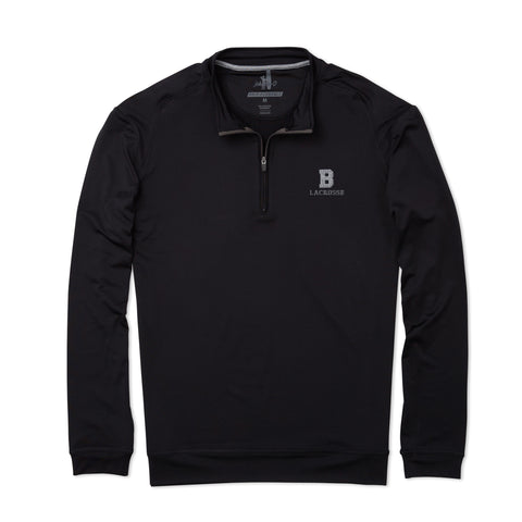 Brunswick Lacrosse - Flex PREP-FORMANCE 1/4 Zip Pullover - Black