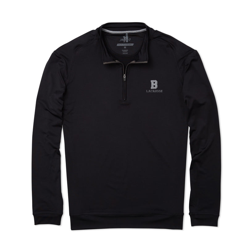 Brunswick Lacrosse - Flex PREP-FORMANCE 1/4 Zip Pullover - Black