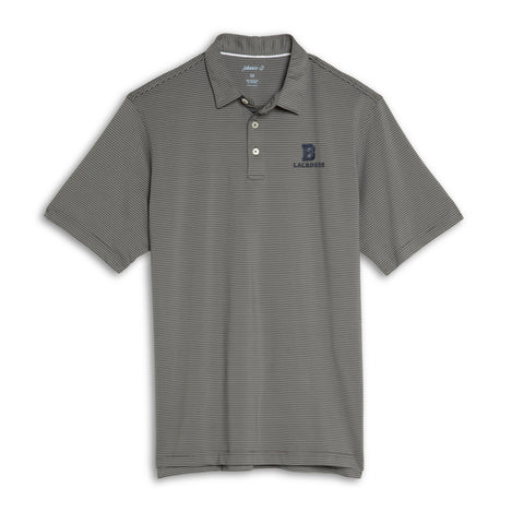 Brunswick Lacrosse - Albatross Striped PREP-FORMANCE Jersey Polo - Meteor
