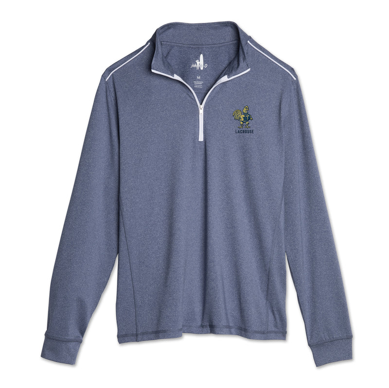 Trinity Lacrosse Lammie 1/4 Zip PREP-FORMANCE Pullover - Navy/White