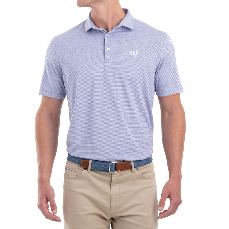 Te Arai - Lyndon Striped PREP-FORMANCE Jersey Polo - Joker
