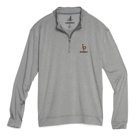 Iona Prep Baseball Flex PREP-FORMANCE 1/4 Zip Pullover - Meteor