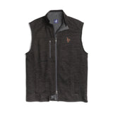Iona Prep Baseball Tahoe 2-Way Zip Front Fleece Vest - Black