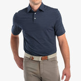 Albatross Striped PREP-FORMANCE Jersey Polo - Twilight