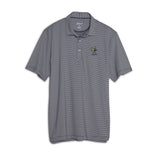 Trinity Lacrosse Lyndon Striped PREP-FORMANCE Jersey Polo - Twilight