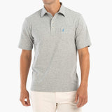 Heathered Original Polo - Heather Gray