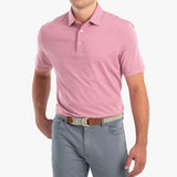 Barrett Striped PREP-FORMANCE Jersey Polo - Caliente