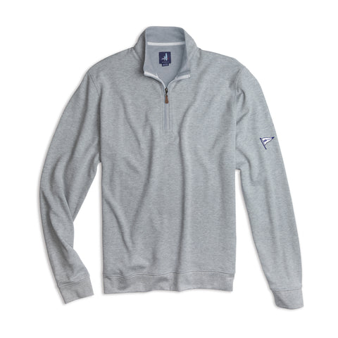 Tokeneke Women's Sully 1/4 Zip - Light Gray