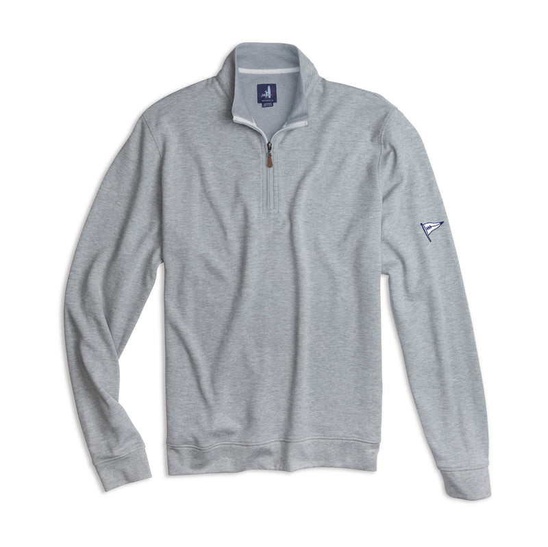 Tokeneke Women's Sully 1/4 Zip - Light Gray