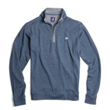 Tokeneke - Sully 1/4 Zip Pullover - Helios Blue