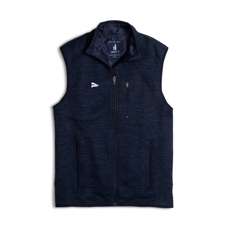 Tokeneke Women's Coastal Front Zip Vest - Twilight